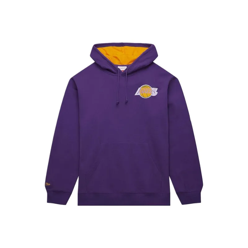 Mitchell & Ness Ervin Johnson Purple Los Angeles Lakers Magic Sweatshirt Men's Purple-0