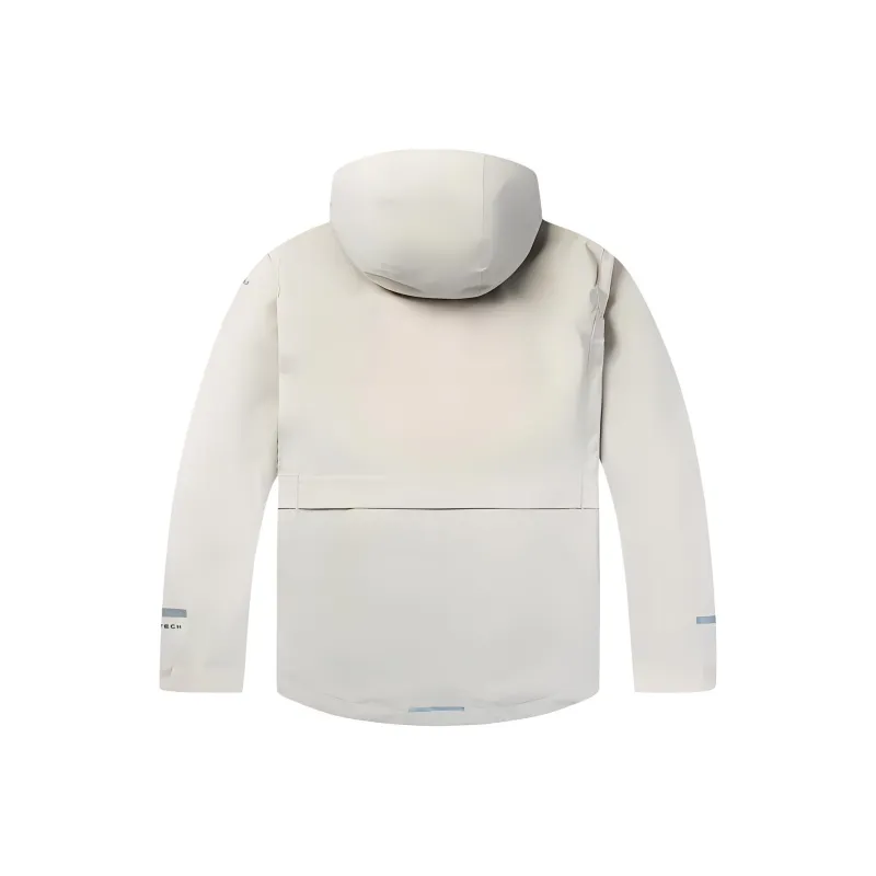 Columbia City Outdoor Collection Water-Resistant Windbreaker Jacket Women's White-1