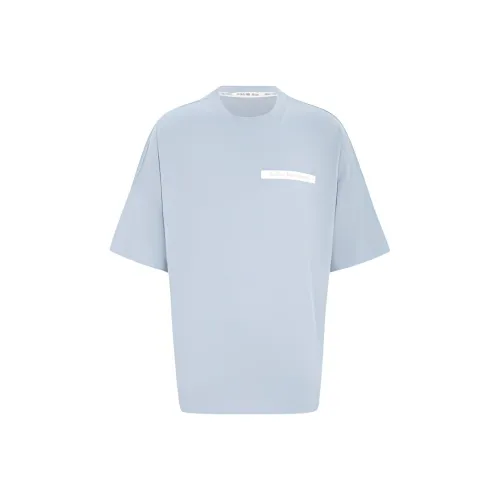 CALVIN KLEIN T Shirt Unisex Light Blue