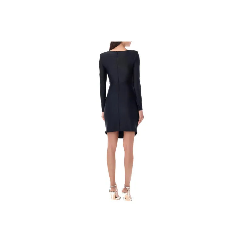 Self portrait Ruched Cut out Minidress-1