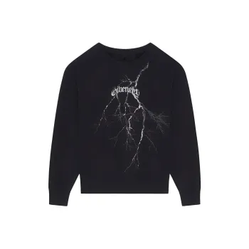 Givenchy Logo Embellished Crewneck Sweater