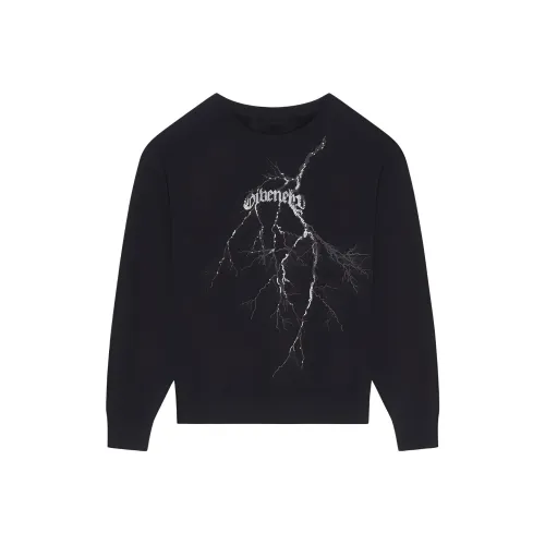 givenchy director Logo Embellished Crewneck Sweater