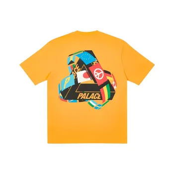 PALACE T Shirts Unisex Orange