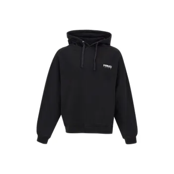 FIORUCCI Raised logo Cotton Hoodie