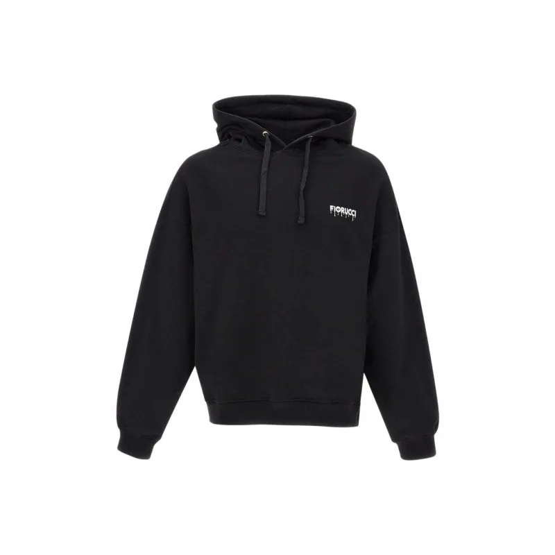 FIORUCCI Raised logo Cotton Hoodie-0
