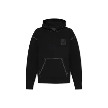 Givenchy Boxy Fit Hoodie With Pocket Base