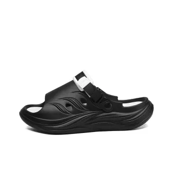 YUZHAOLIN Beach Sandals Unisex Black/Khaki/Neon Green