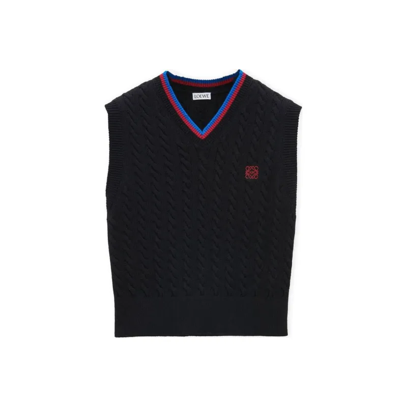 LOEWE SS25 Tank Tops Men's Black-0