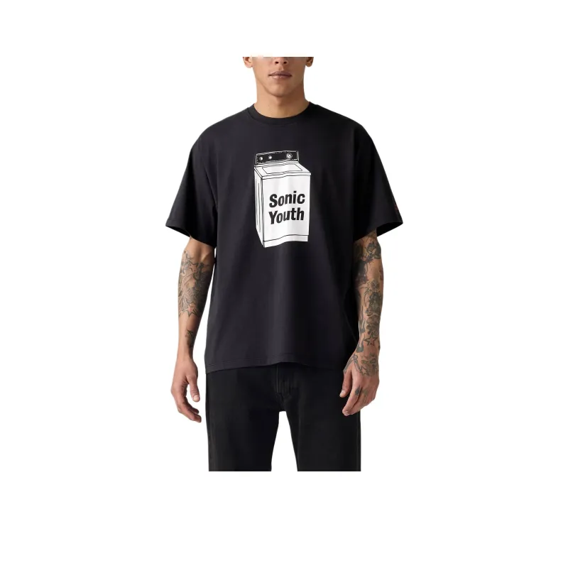 Levi's Sonic Youth Collaboration T Shirt Men's Black-0