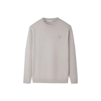 HLA Base Round Neck Long Sleeved Knitwear Men's