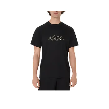 Asics T Shirts Men Black