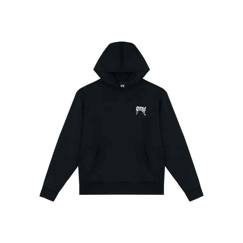 Revenge Basic Embroidered Classic Logo Hoodie-0