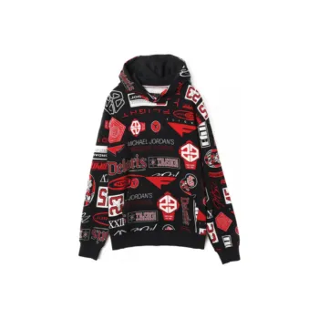Jordan BRAND SS25 Sweatshirt Men's Black/University Red