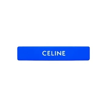 CELINE Acetate Hair Clips Women's Blue
