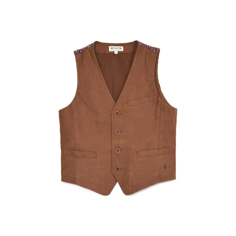 MCS Tank Tops Men's Dark Coffee-0