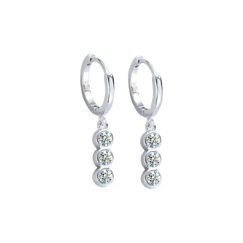 KEMLAIDA S925 Silver Earrings Women's