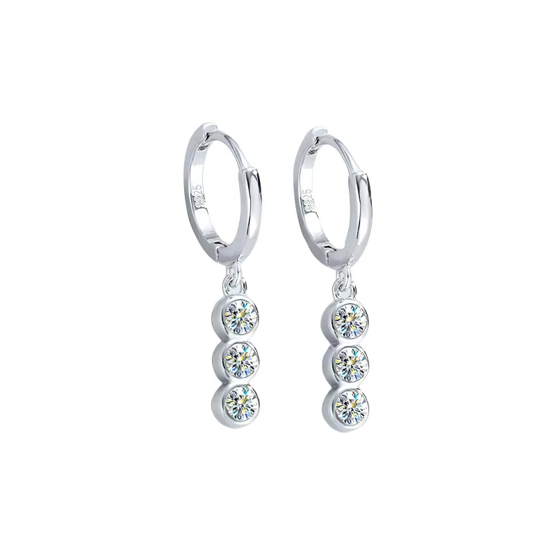 KEMLAIDA S925 Silver Earrings Women's-0