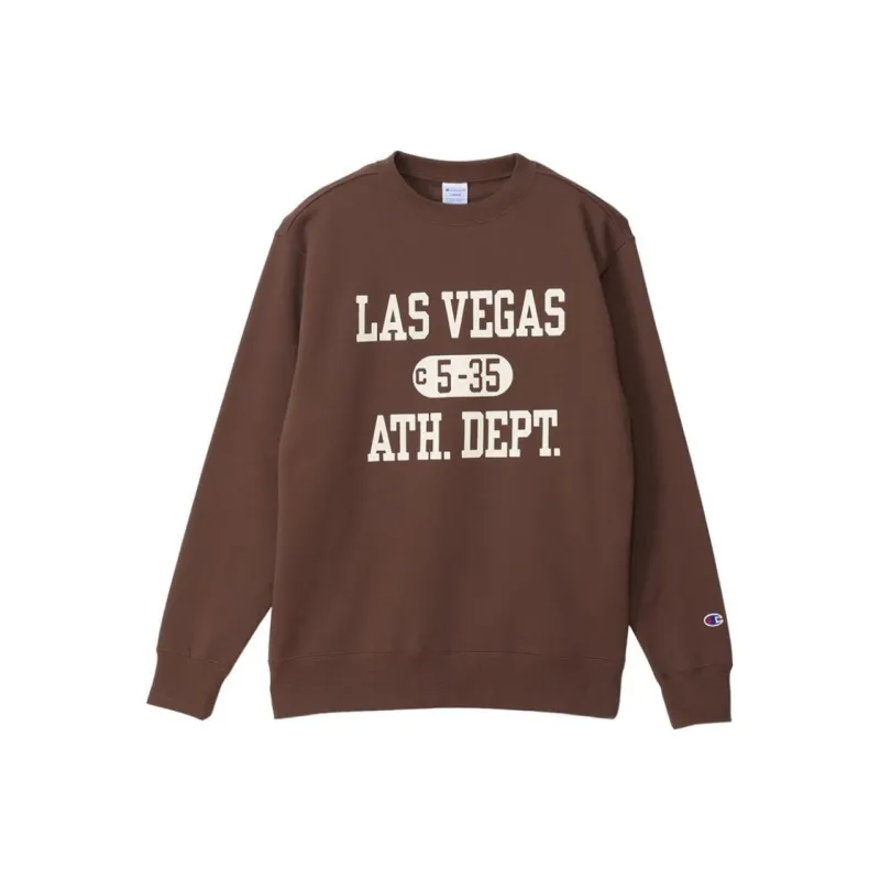 Champion FW24 Sweatshirt Unisex Dark Brown-0