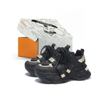 ROBINHOOD Cushioning, Slip Resistant, Abrasion Resistant, Impact Resistant Low Top Chunky Sneakers Women's Box Included
