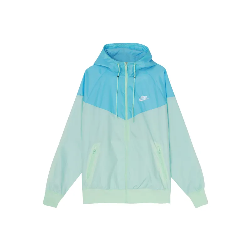Nike Men Windrunner Full-Zip Drawstring Hoodie Blue-0