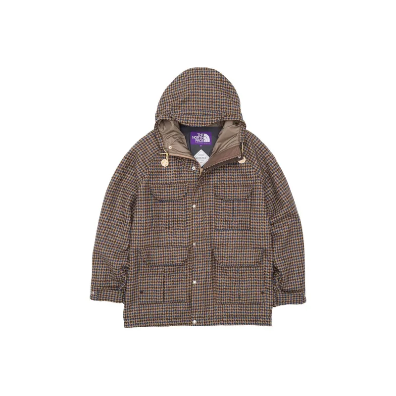 THE NORTH FACE PURPLE LABEL Harris Tweed Gore Tex Infinium Mountain Parka-0