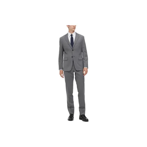 UNIQLO Jackets Men Sky Gray