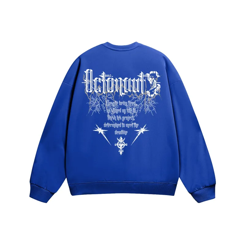 Small Columns Under The Sea Sweatshirt Unisex-13