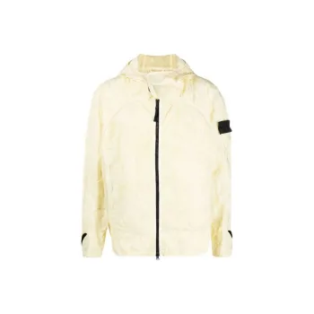 STONE ISLAND Zipped Hooded Jacket