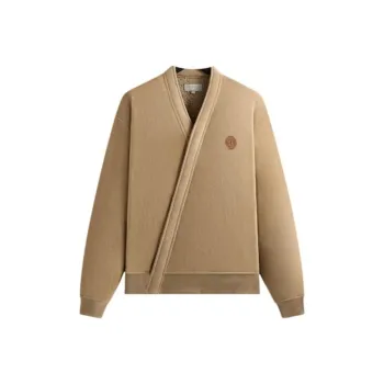 KITH Bonded Sherpa Strauss Cross Front Cardigan