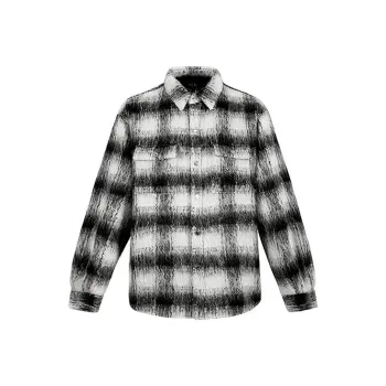 YLDP Jackets Unisex Black/White