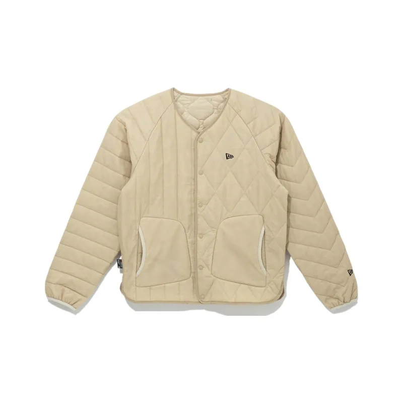 New Era Jackets Man Beige-0