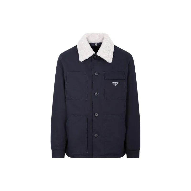 PRADA Jackets Men Blue-0
