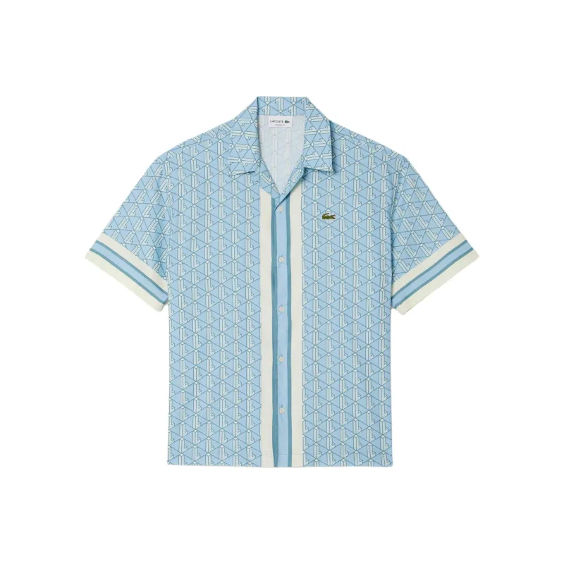 LACOSTE Monogram pattern Shirt-3