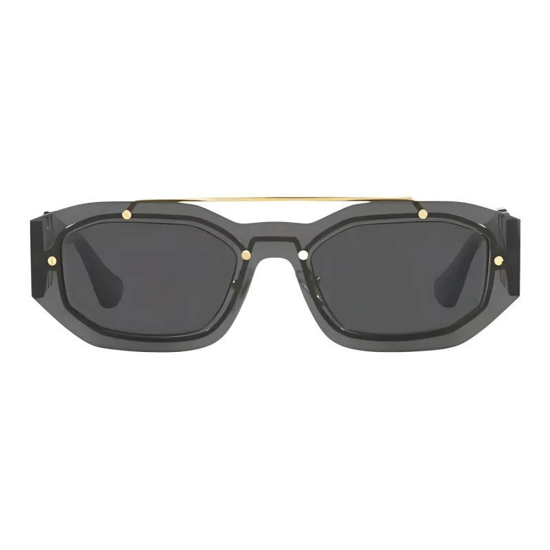 VERSACE Medusa Rectangle Frame Sunglasses-1
