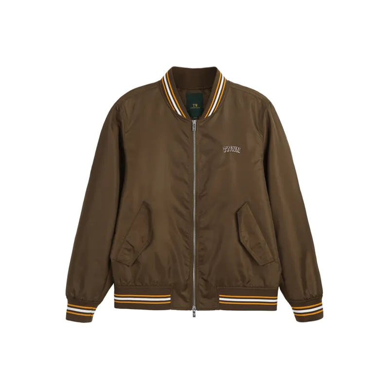 Teenie Weenie Men Jacket Fall Unisex Brown-0