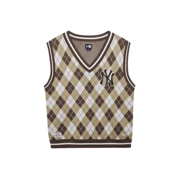 New Era FW24 Tank Tops Unisex Brown
