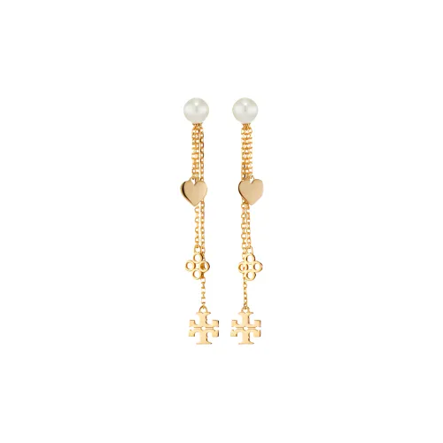 TORY BURCH Linear Kira Drop Earrings
