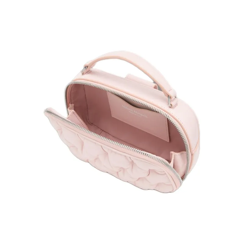 Maison Margiela Glam Slam Sheepskin One Shoulder Handbag Mini Women's Pink-3