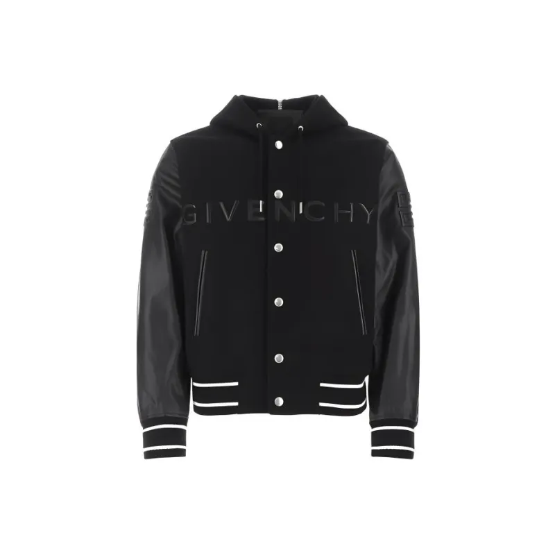Givenchy Hooded Big Varsity Jacket-0