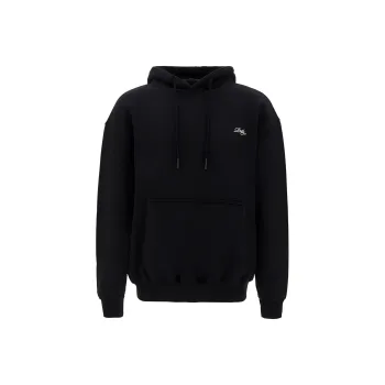 DROLE DE MONSIEUR Logo Printed Drawstring Hoodie