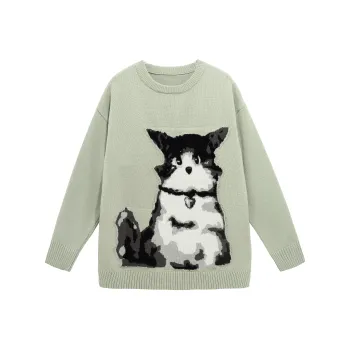 Tryforlove Knitwear Unisex Light Green