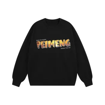 PEIMENG Knitwear Unisex Black