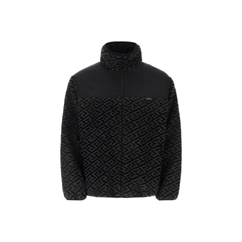 VERSACE Jackets Men Black-0