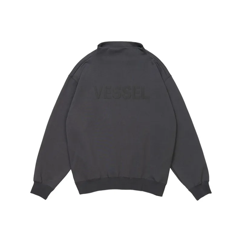 VESSEL Sweatshirt Unisex Charcoal Gray-0