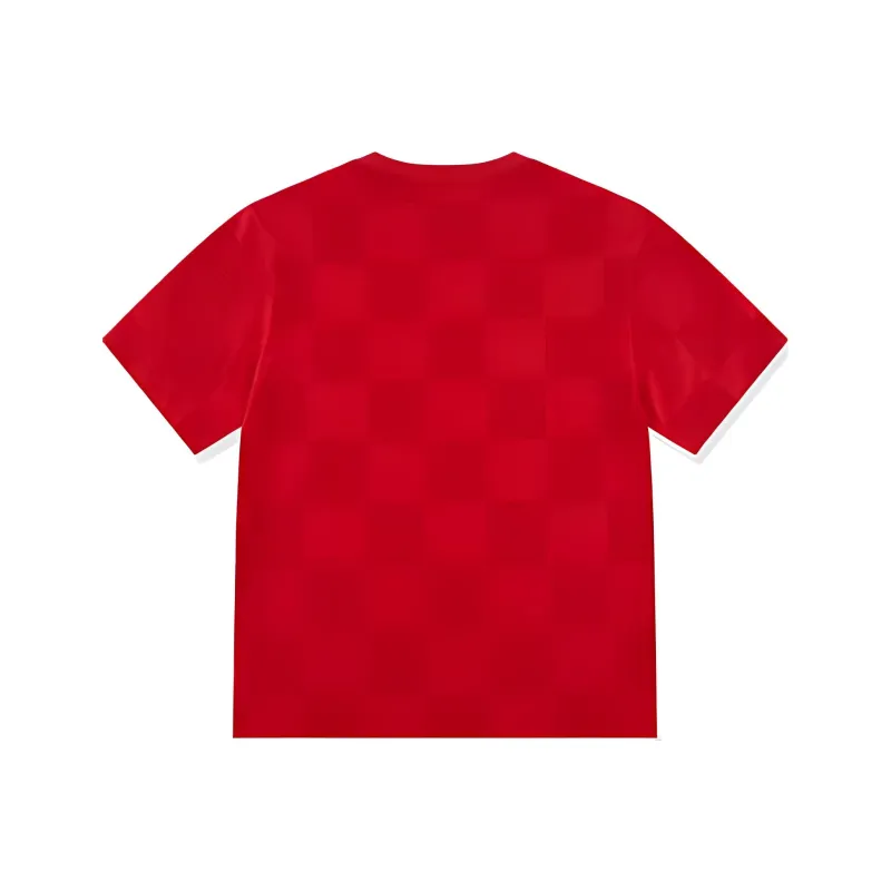 QIAODAN Sports Life Collection T Shirt Men's Koi Fish Red Print-1