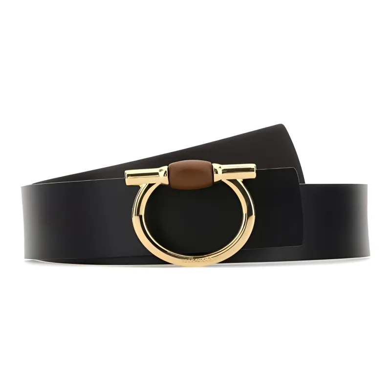 Ferragamo Reversible Gancini Belt-0
