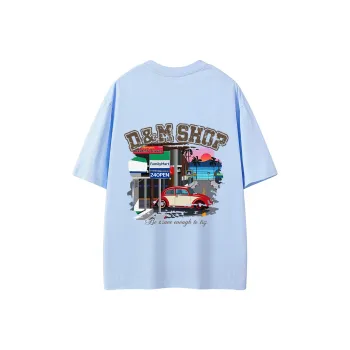 D&W T Shirts Unisex Sky Blue