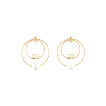 DIOR Earrings Women's Gold
