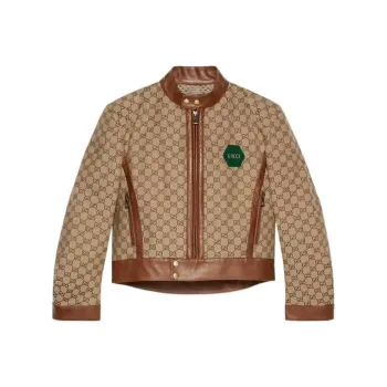 GUCCI Jackets Coats Men's Brown