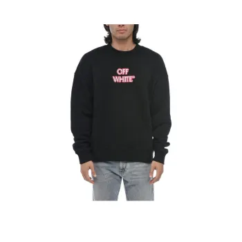OFF WHITE Sweatshirt Regular Men's Black